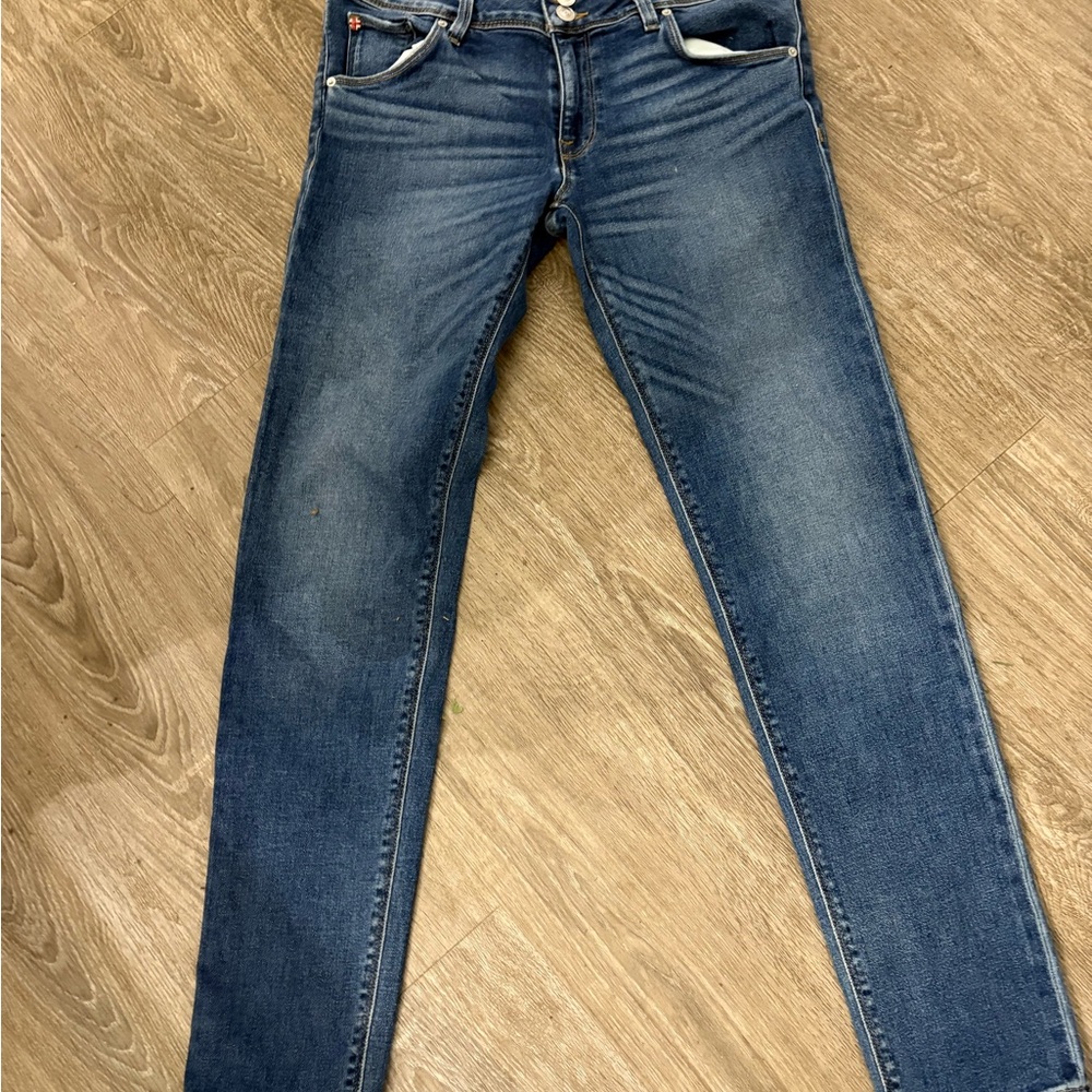 Hudson Jeans Women's Straight Leg Blue Denim